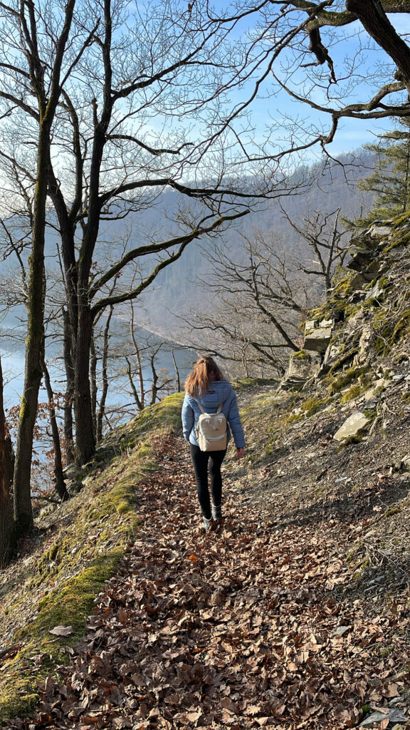 Wanderung am Hohenwarte-Stausee Saaleschleife